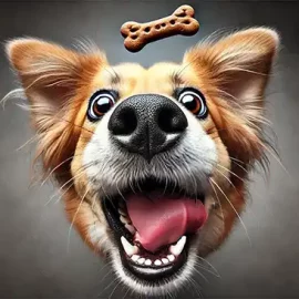 L'Instant du Lancer de Croquette : Des Chiens Pris sur le Vif !