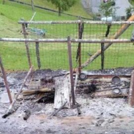 Deux chiens aboient trop, ils sont brûlés vifs